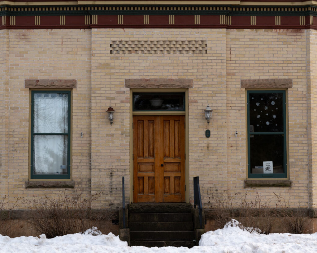 Entrance to the Baker Office Building